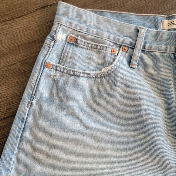 NWT Madewell Relaxed Fit Denim Shorts 30 - Picture 2 of 10